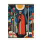 "Kazimir Malevich-Inspired The Hermitin Poster Print" by PenPencilArt