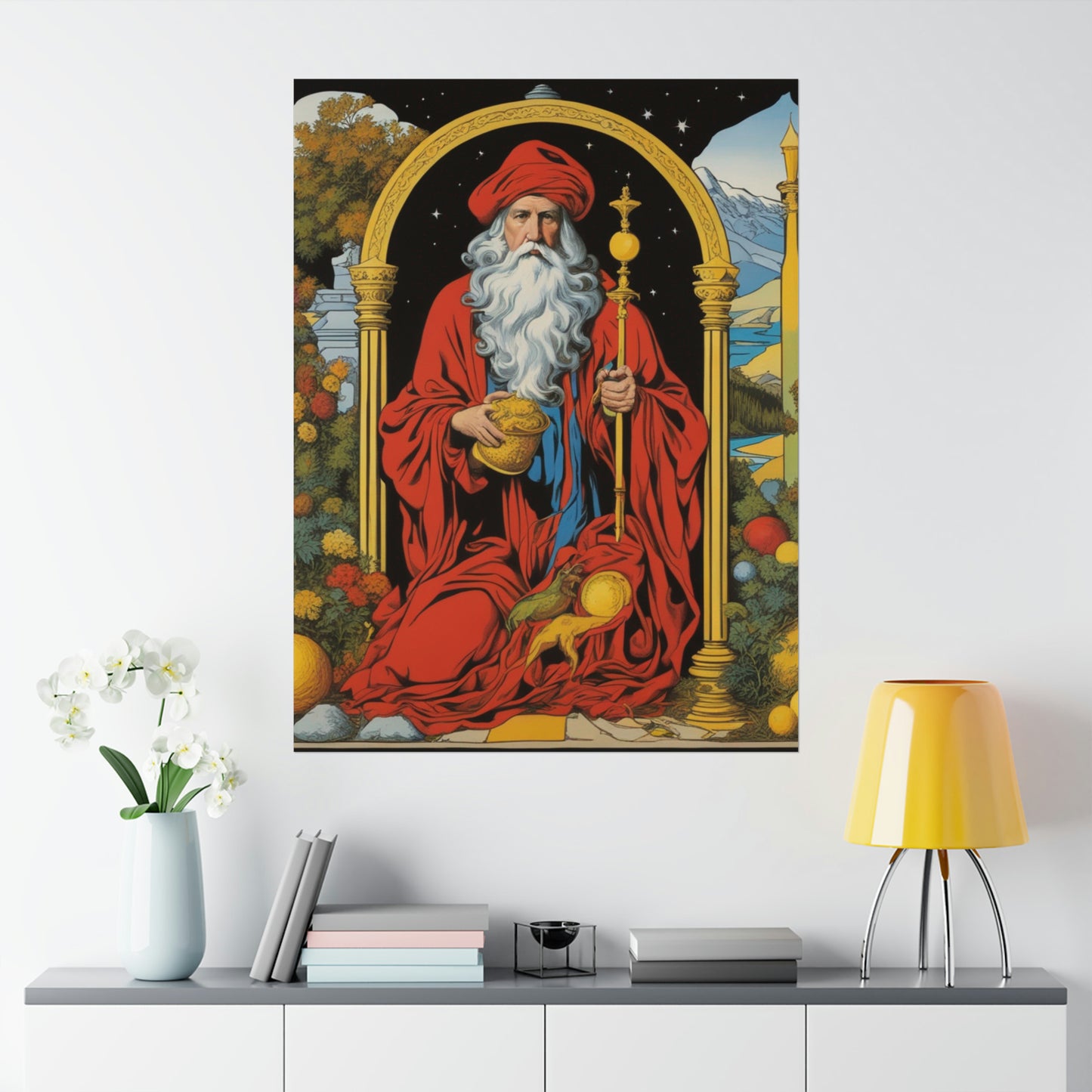 "'The Hermit' - Unique Poster Print Inspired By Jeff Koons by PenPencilArt