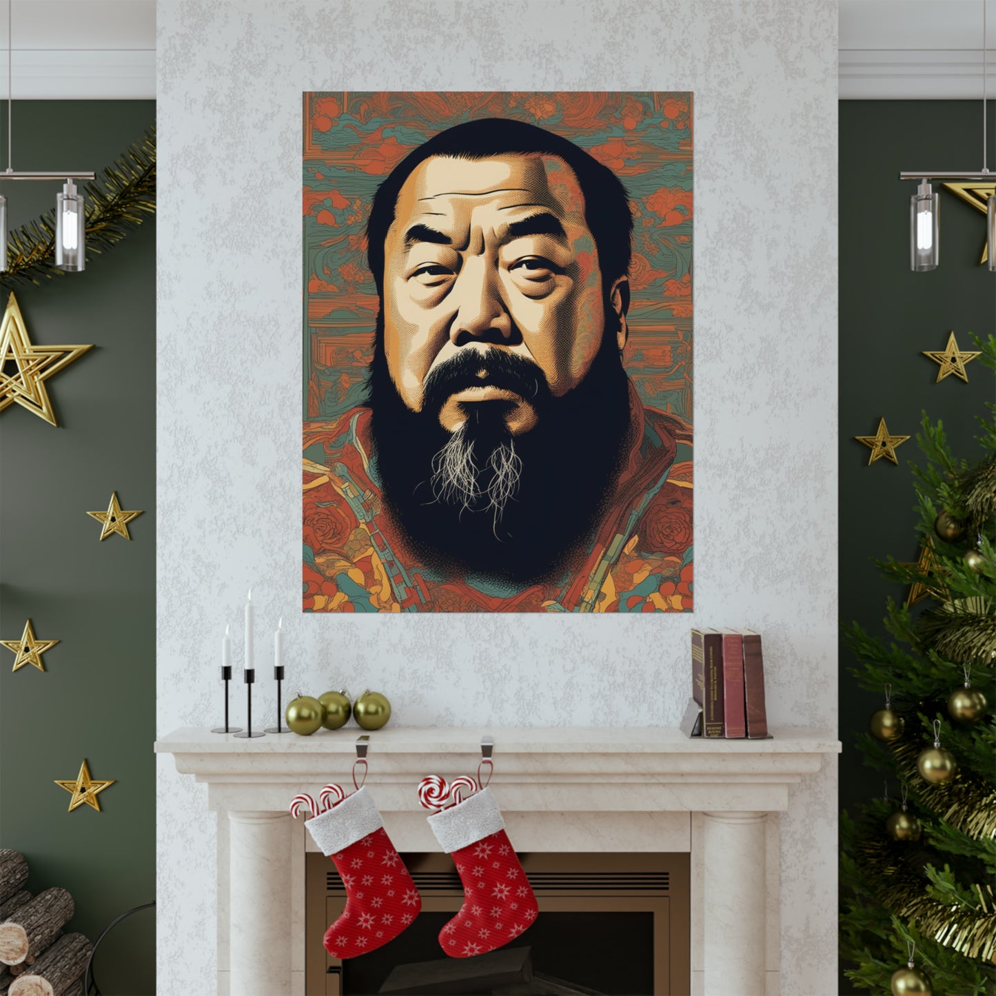 "Ai Weiwei-Inspired Death Print Poster" by PenPencilArt