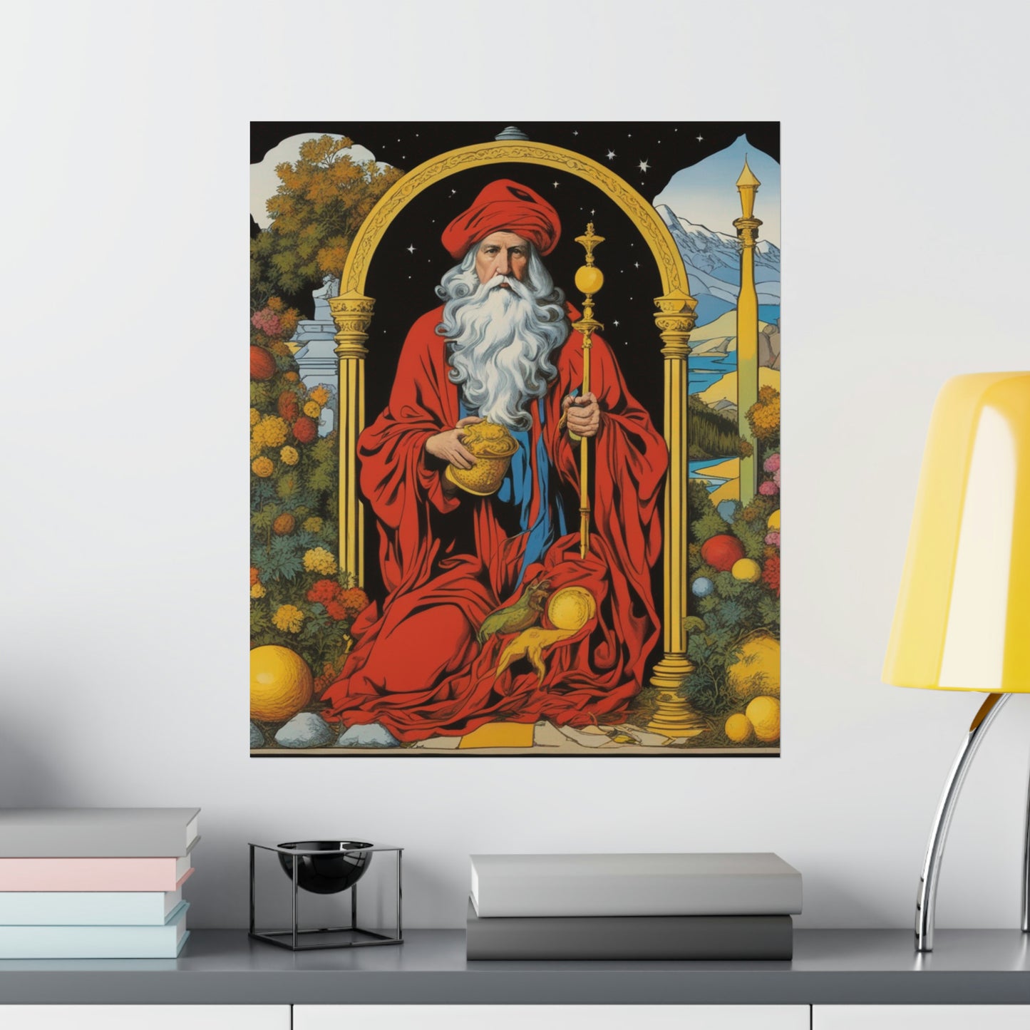 "'The Hermit' - Unique Poster Print Inspired By Jeff Koons by PenPencilArt