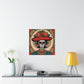 "Frida Kahlo-Inspired 'Death' Decorative Poster Print" by PenPencilArt