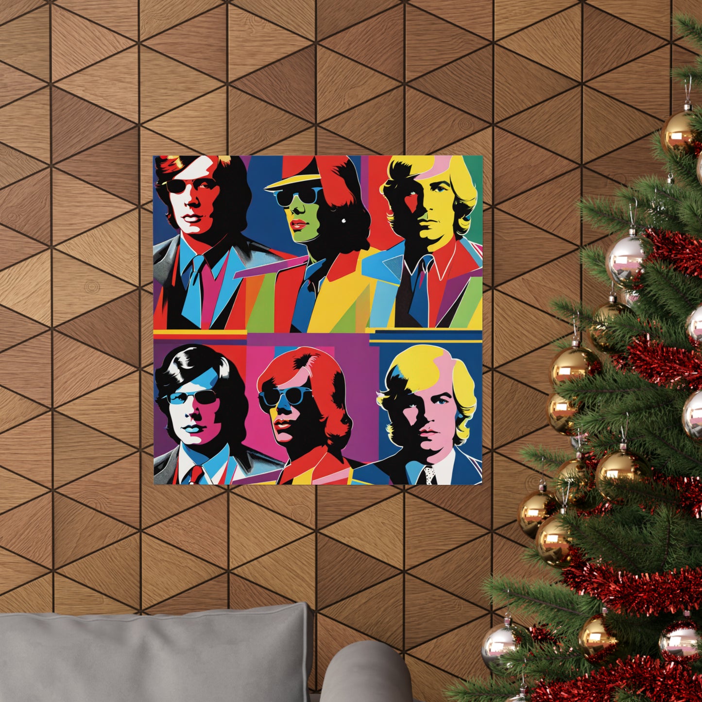 "Andy Warhol-Inspired Justice Poster Prints for Home Decor" by PenPencilArt