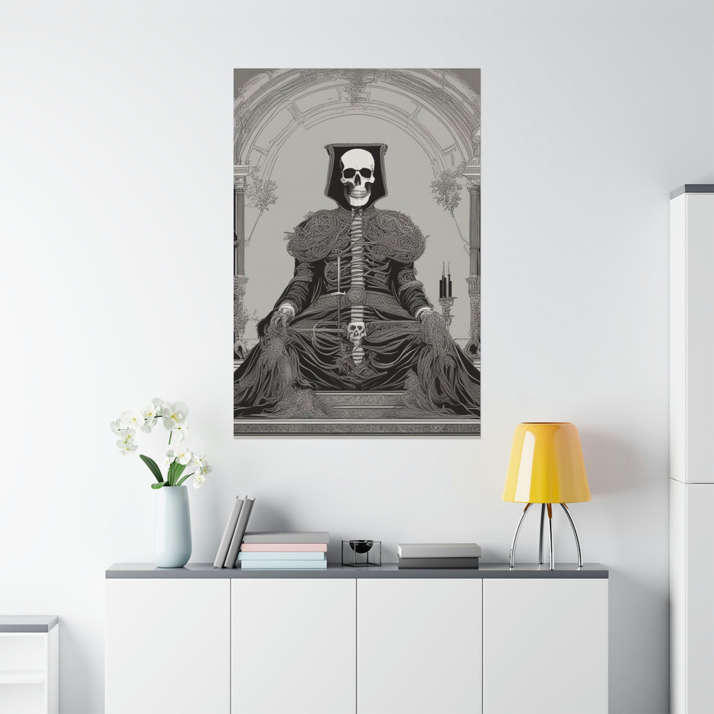 'Hariton Pushwagner-Inspired 'Death' Poster Print' by PenPencilArt