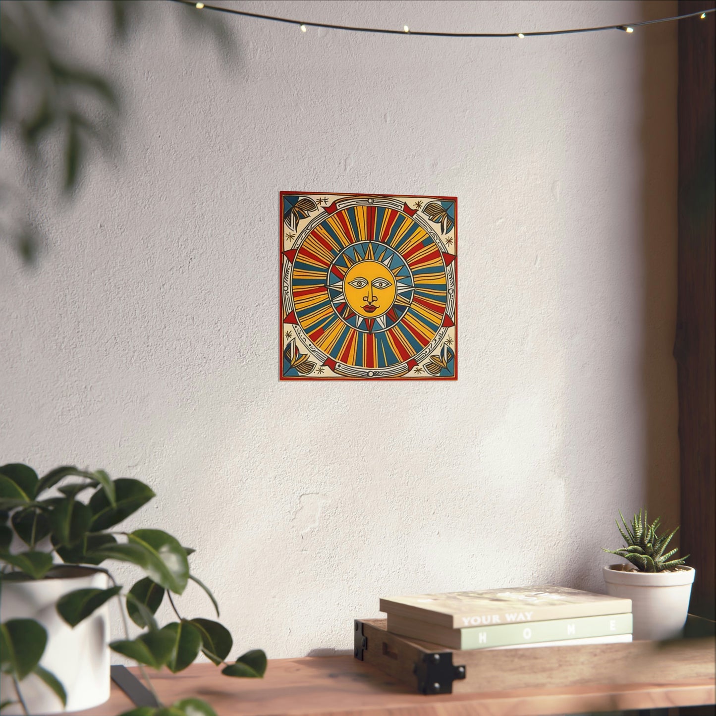 "Pablo Picasso-Inspired 'The Sun' Poster Print" by PenPencilArt