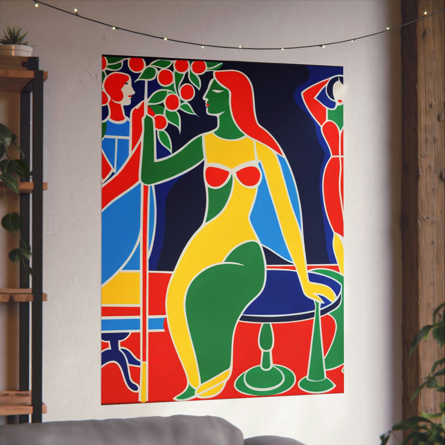 "Matisse-Inspired Justice Poster Print: Peaceful Art Comes Alive" by PenPencilArt