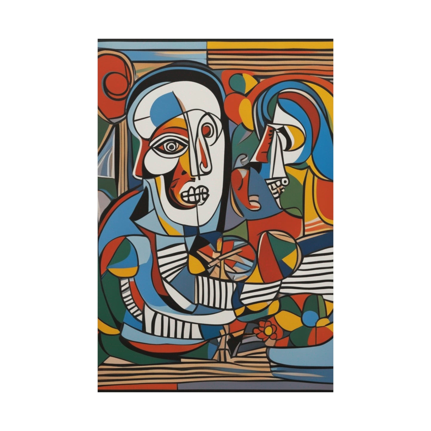 "Pablo Picasso-Inspired Death Poster Prints" by PenPencilArt