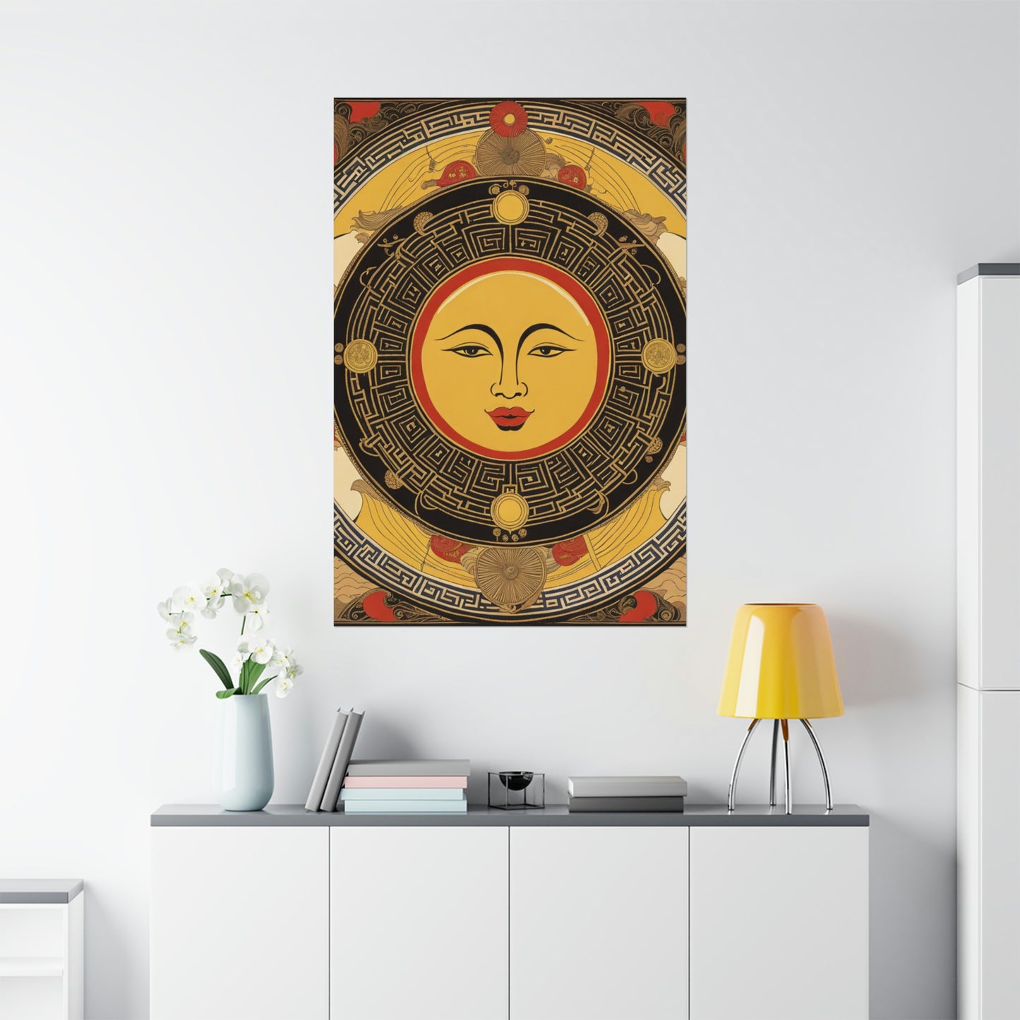 "Qiu Ying Inspired 'The Sun' Poster Prints" by PenPencilArt