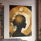 "Brad Kunkle, Russ Mills & Andrey Gordeev-Inspired Sun Poster Print" by PenPencilArt