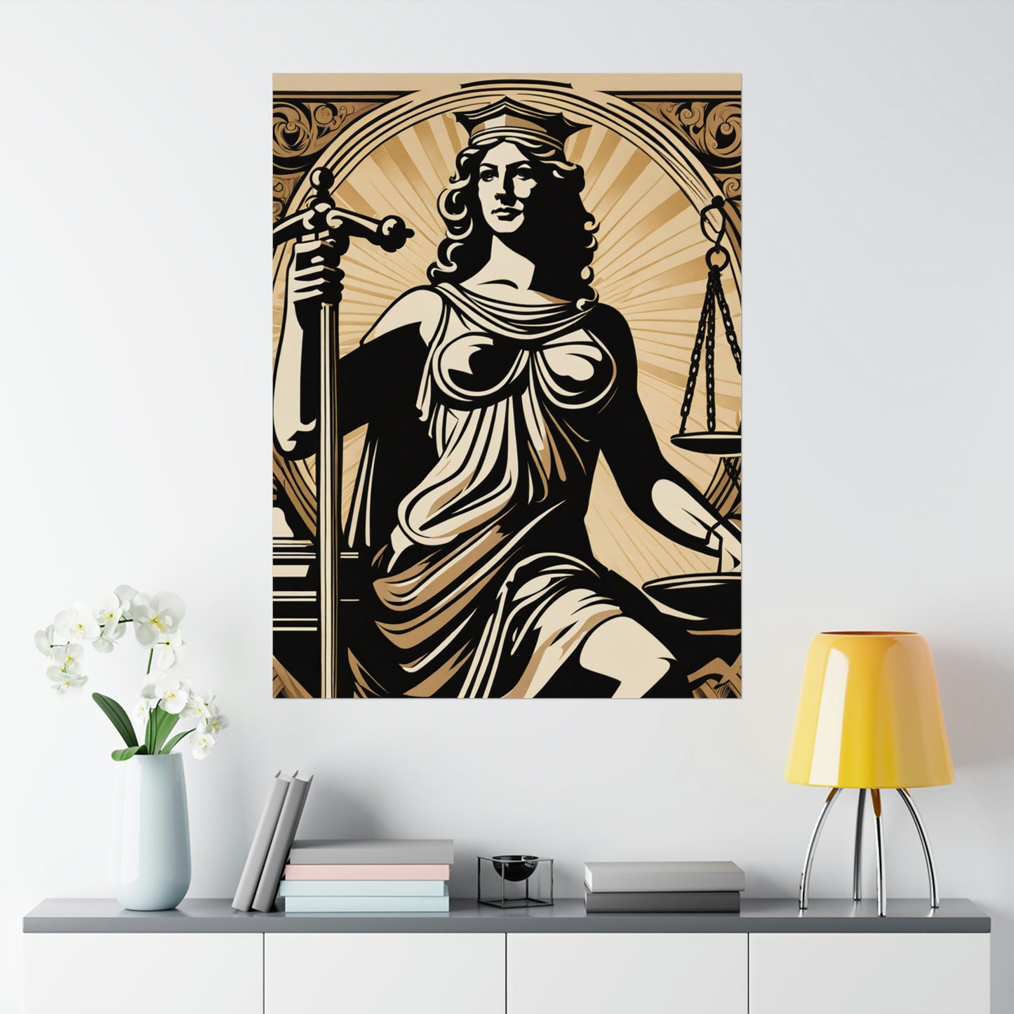 "Striking Justice Art Print Inspired by James Gill" by PenPencilArt