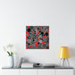 "Justice Poster Print by Yayoi Kusama - Bold and Eye-Catching Artwork" by PenPencilArt