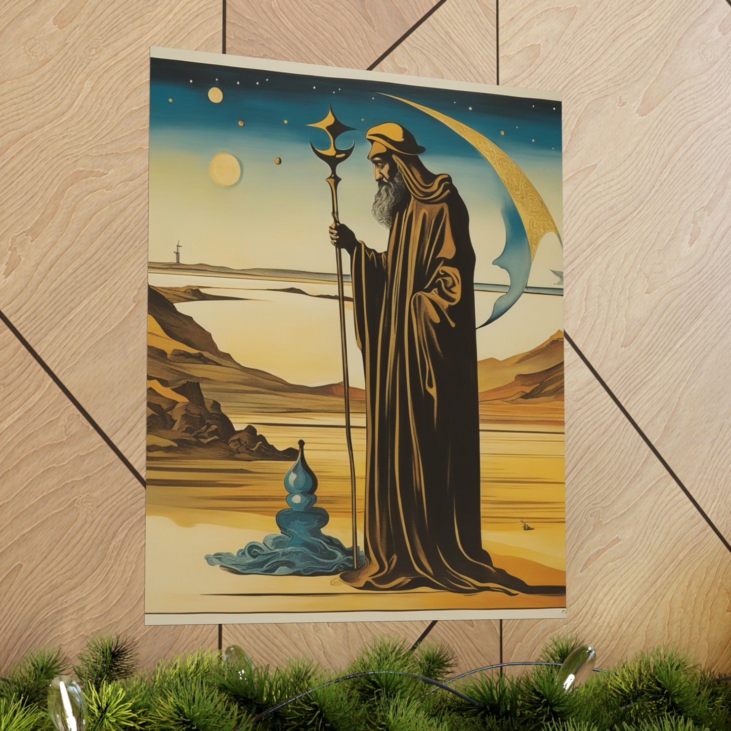 "Salvador Dalí Themed Hermitin Poster - Buy Now!" by PenPencilArt