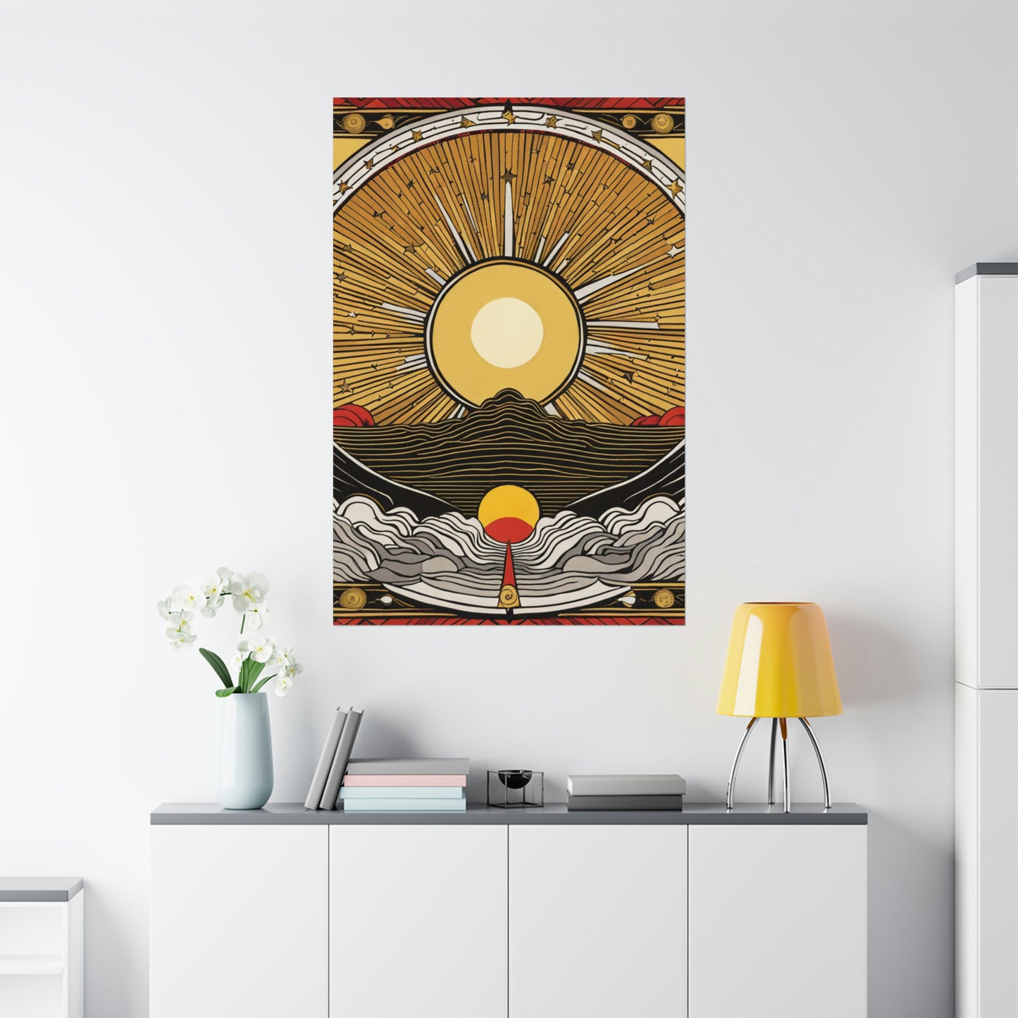 "Jason Benjamin-Inspired "The Sun" Poster Print Artwork" by PenPencilArt