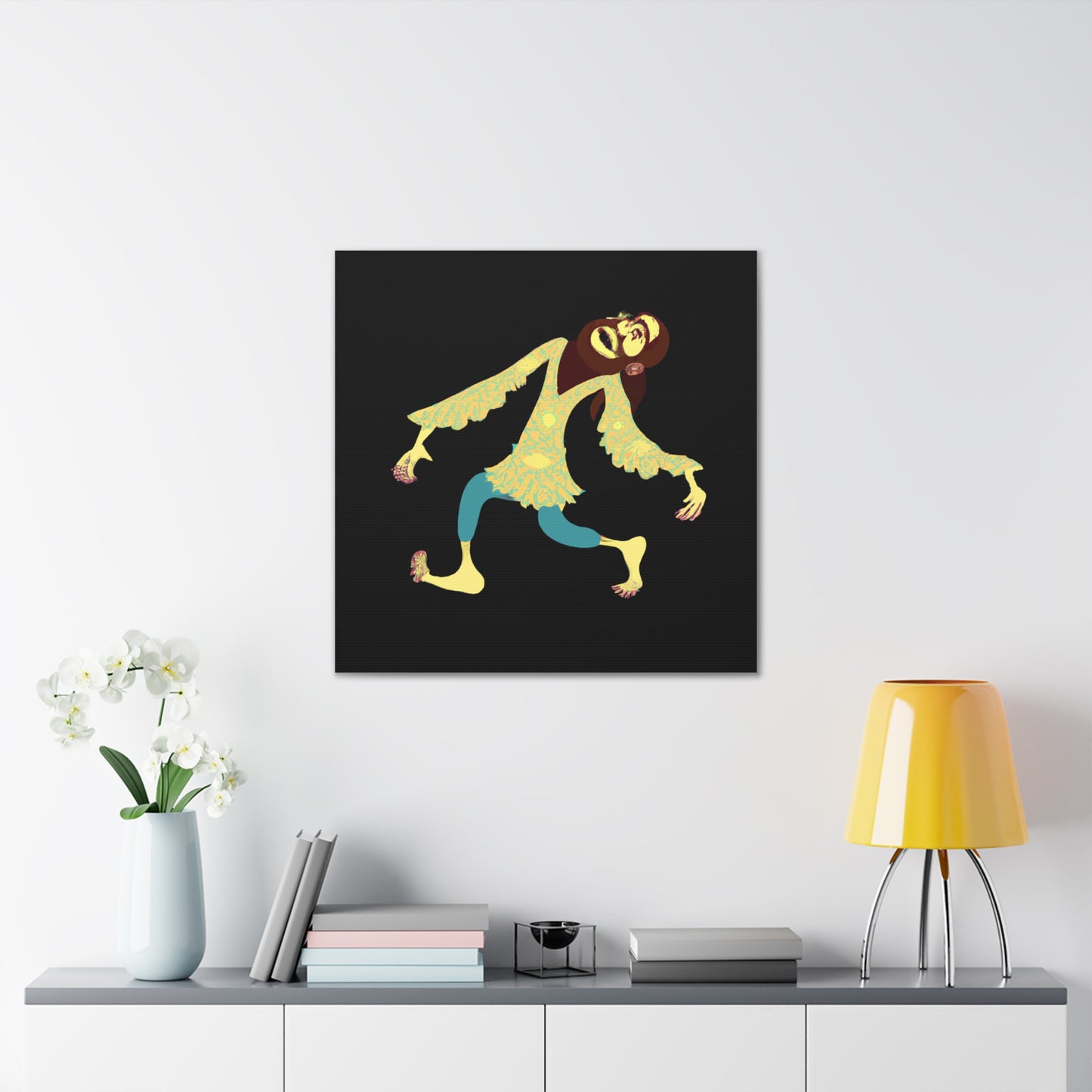 "Embrace the Unknown in Style Inspired by Hariton Pushwagner with a Canvas Print" by PenPencilArt