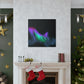 "Georgia O'Keeffe Inspired Aurora Borealis Canvas Print" by PenPencilArt