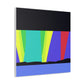 "Aurora Borealis Canvas Print Inspired by Kazimir Malevich" by PenPencilArt