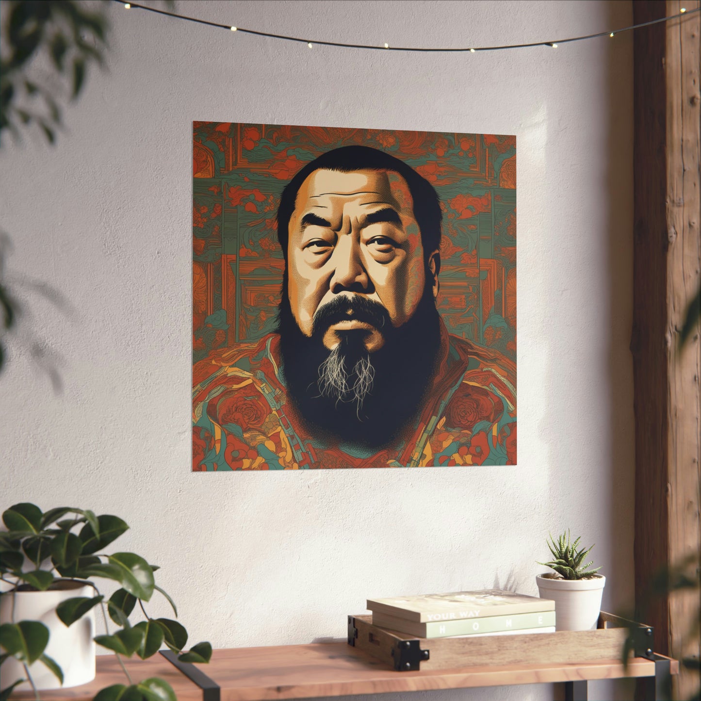 "Ai Weiwei-Inspired Death Print Poster" by PenPencilArt