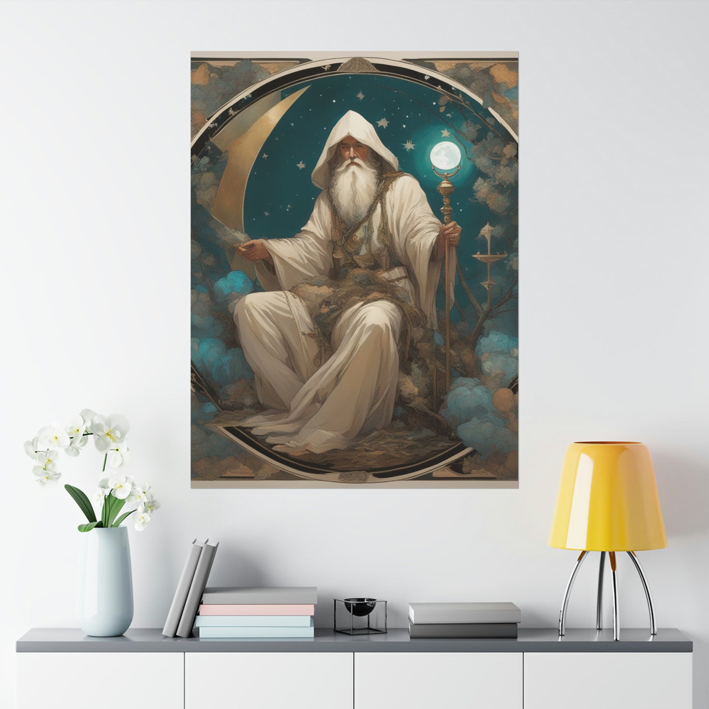 "Krenz Cushart-Inspired Hermitin Poster Print by Kawacy & Neoism" by PenPencilArt