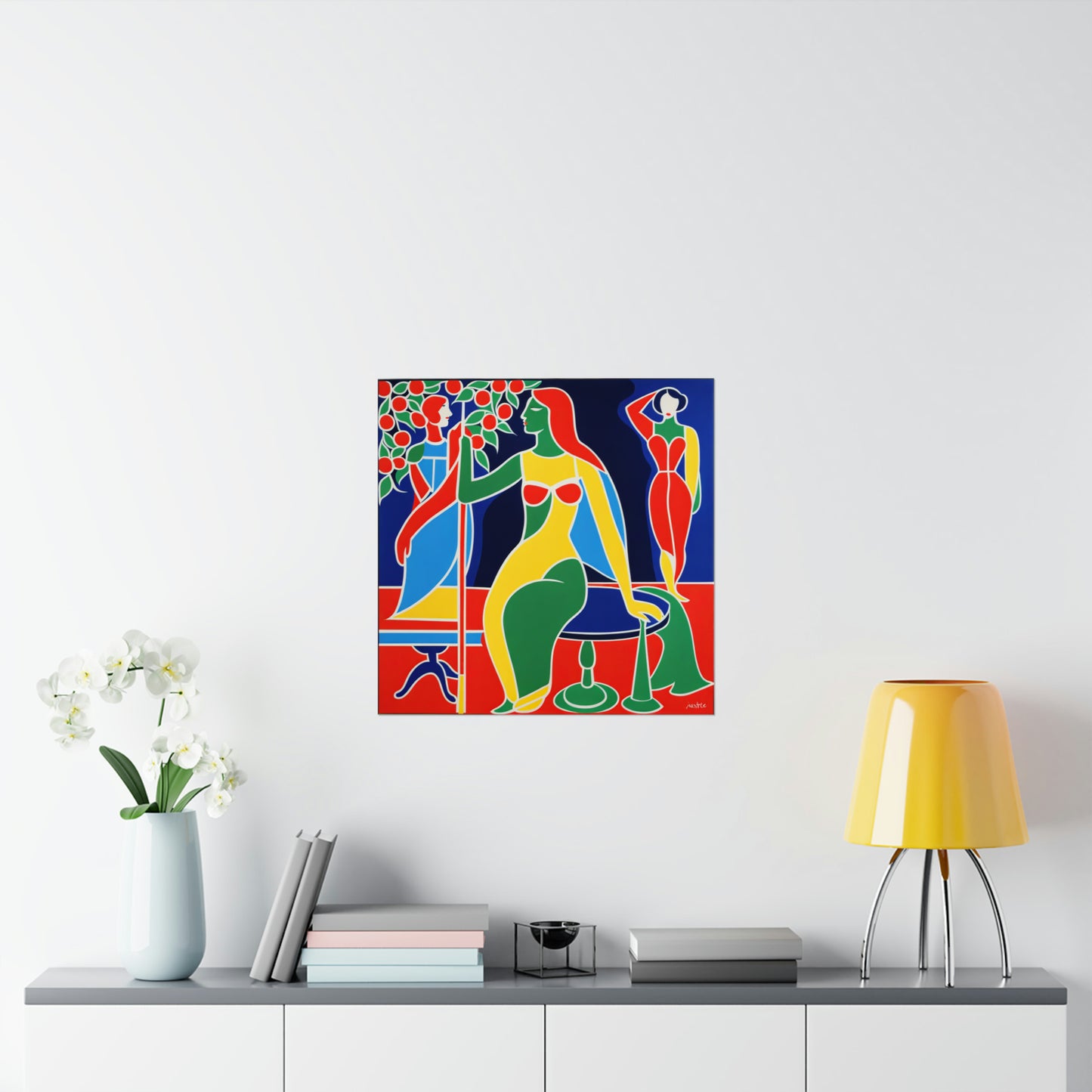 "Matisse-Inspired Justice Poster Print: Peaceful Art Comes Alive" by PenPencilArt