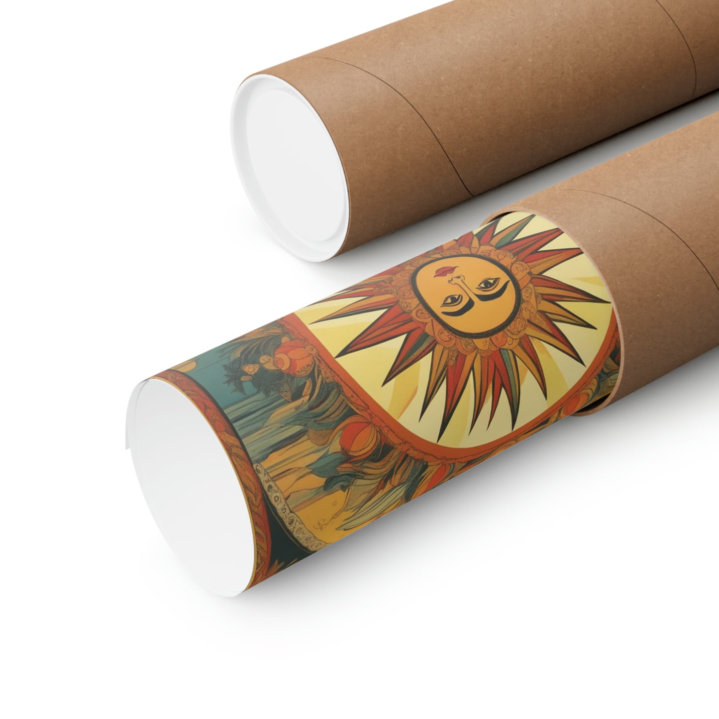 "Frida Kahlo-Inspired "The Sun" Poster Print" by PenPencilArt