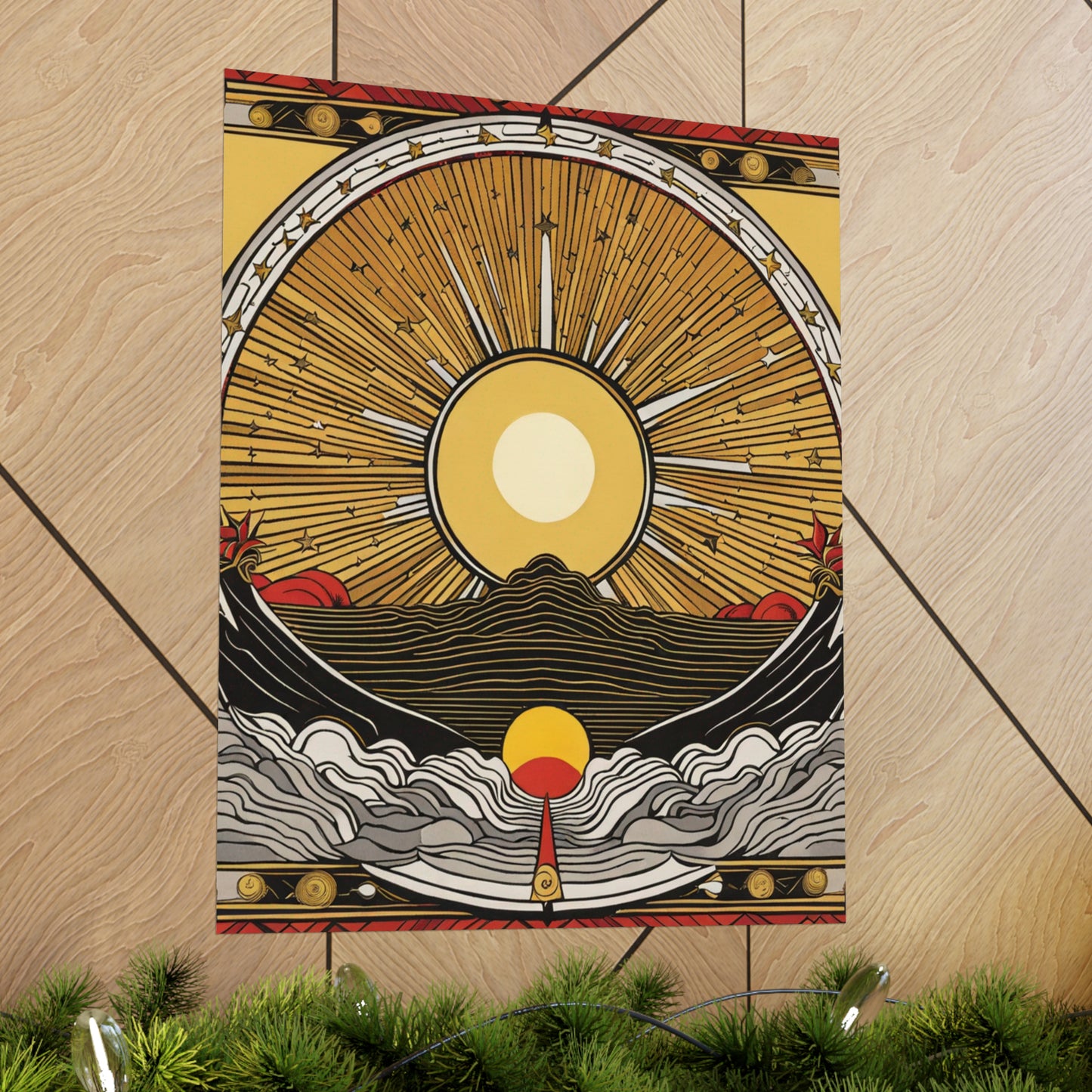 "Jason Benjamin-Inspired "The Sun" Poster Print Artwork" by PenPencilArt