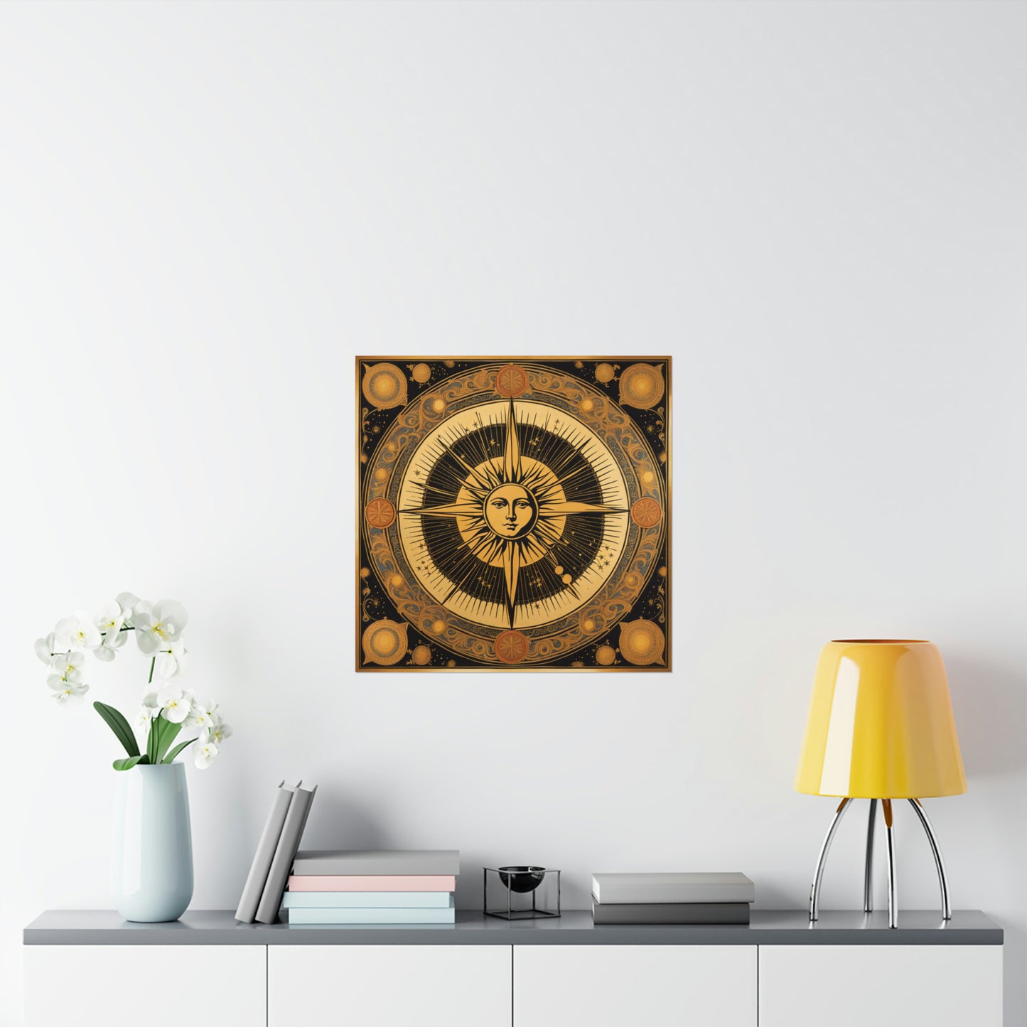 "Leonardo da Vinci-Inspired 'The Sun' Poster Prints" by PenPencilArt