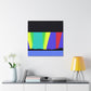 "Aurora Borealis Canvas Print Inspired by Kazimir Malevich" by PenPencilArt