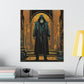 "Neo-Figurative Cyberpunk Style Hermitin Poster Print" by PenPencilArt