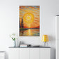 "Claude Monet-Inspired 'The Sun' Poster Print" by PenPencilArt