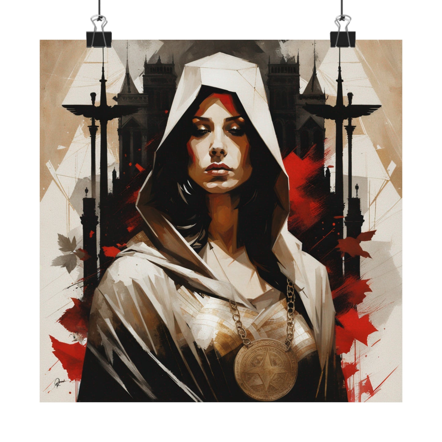 Brad Kunkle, Russ Mills, and Andrey Gordeev Inspiration: Justice Poster Print by PenPencilArt