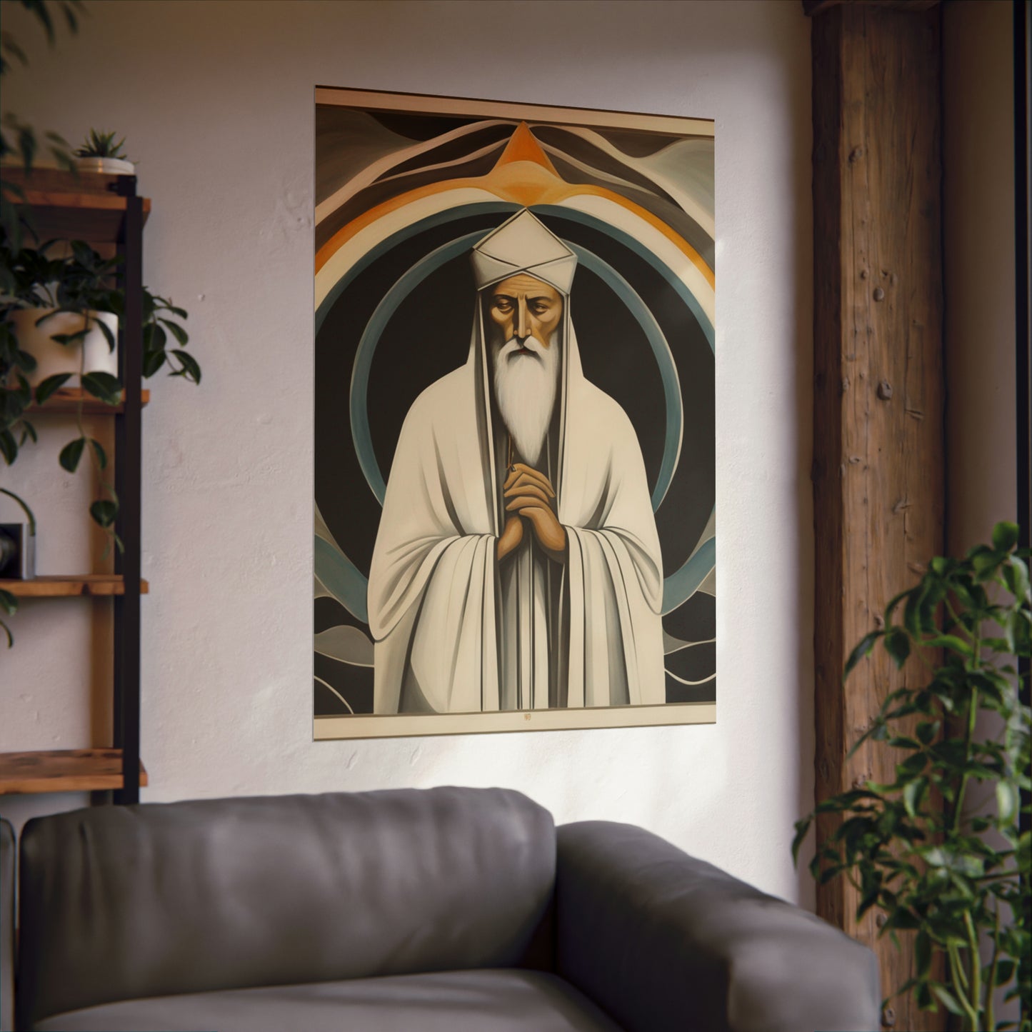 "The Hermit: A Poster Print Inspired by Georgia O'Keeffe" by PenPencilArt