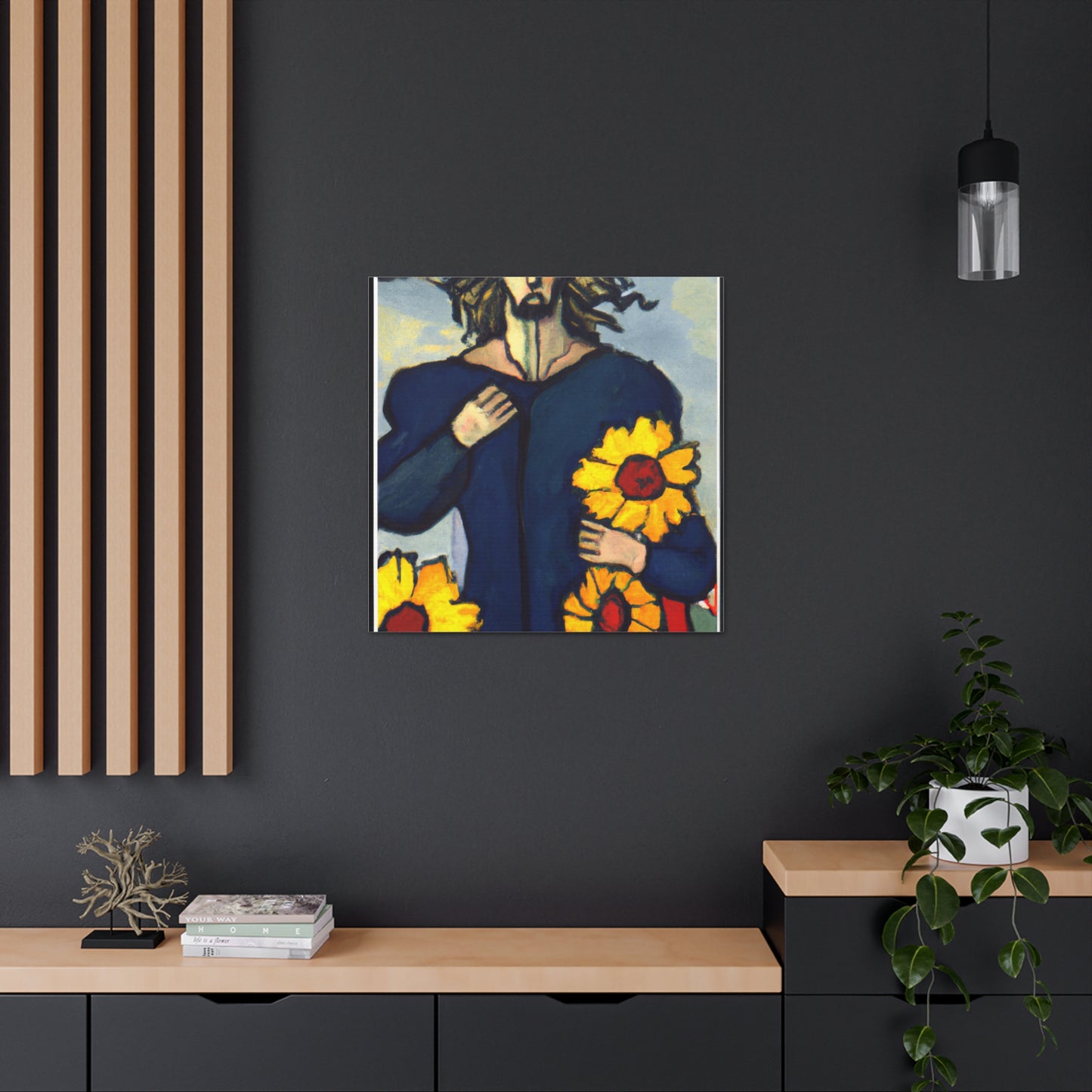 "The Strength Tarot Card: Canvas Print Inspired by Vincent Van Gogh" by PenPencilArt