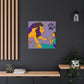 "Modern Art Canvas Print of Strength Inspired by Henri Matisse" by PenPencilArt