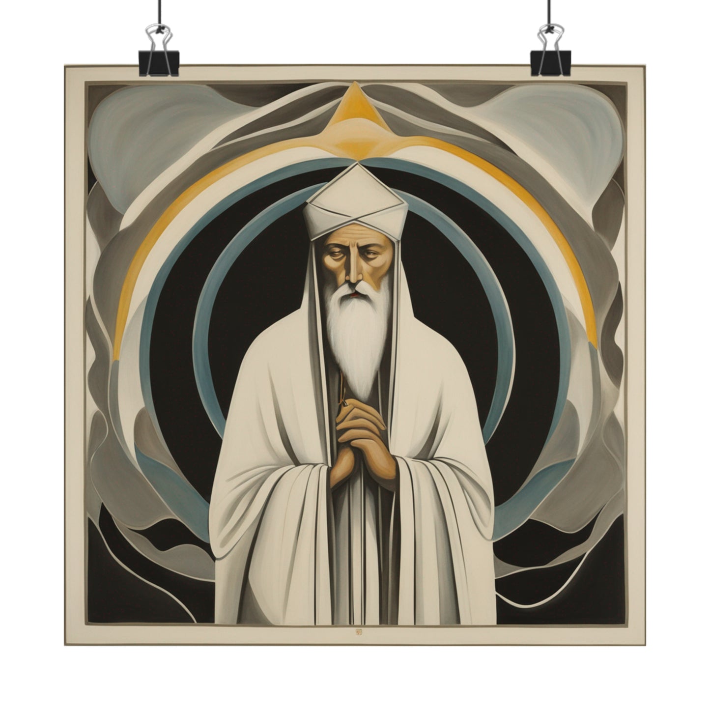 "The Hermit: A Poster Print Inspired by Georgia O'Keeffe" by PenPencilArt