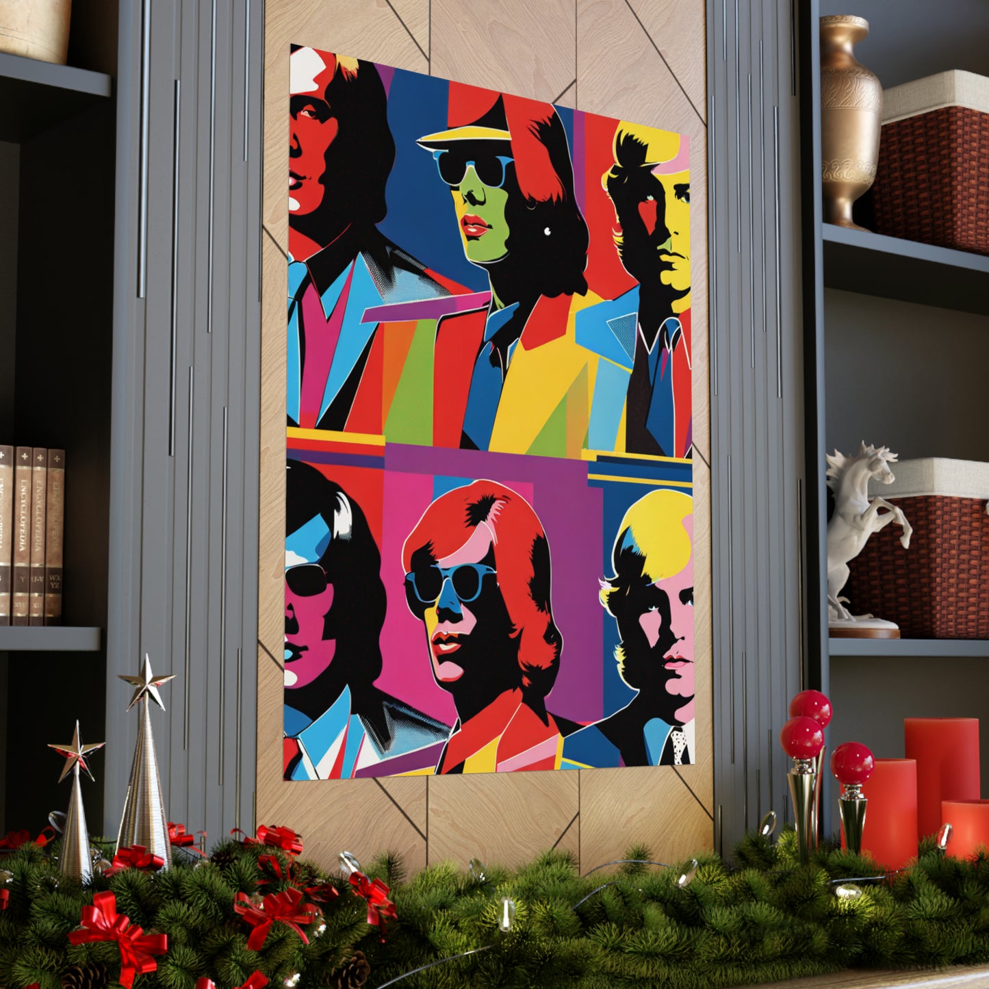 "Andy Warhol-Inspired Justice Poster Prints for Home Decor" by PenPencilArt