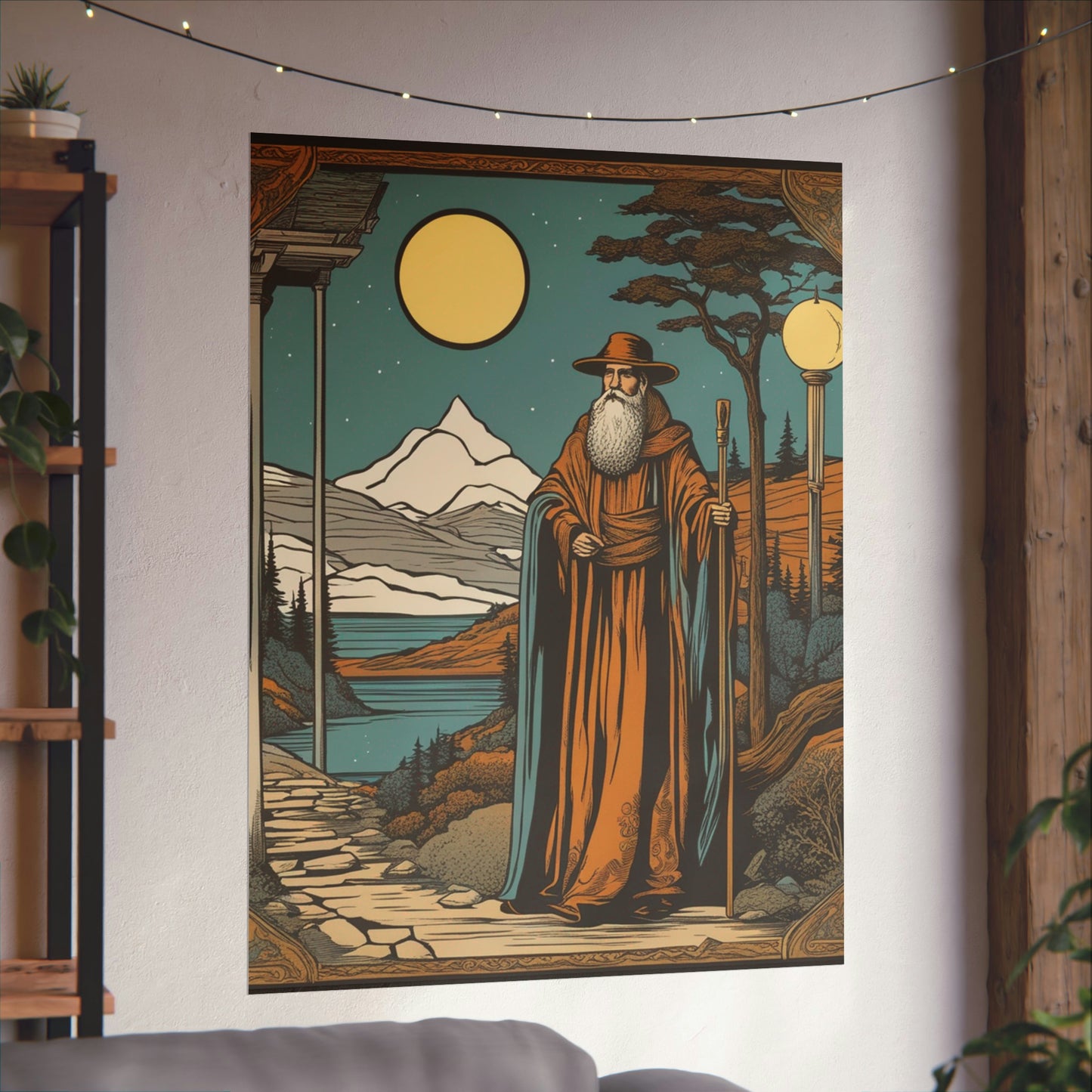 "The Hermit by Hariton Pushwagner: Fine Art Poster Prints" by PenPencilArt