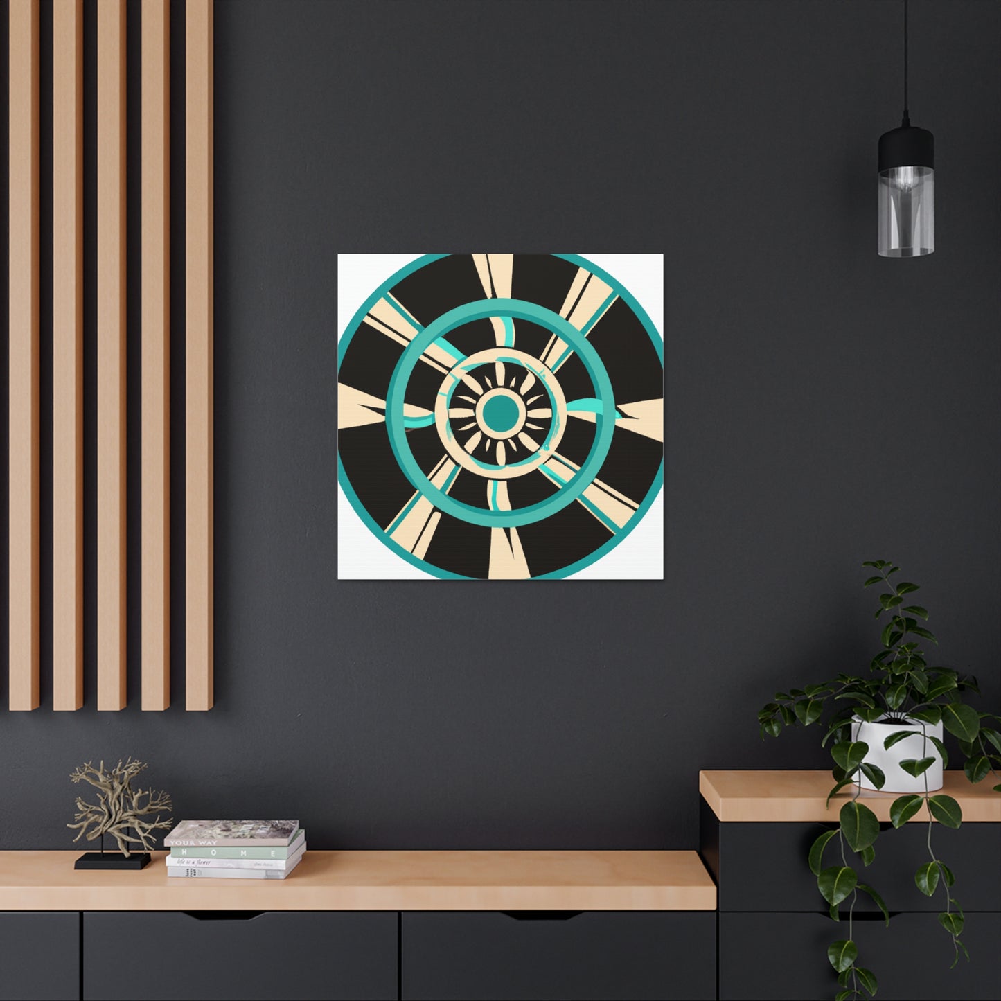 "Canvas Prints of Fortune Inspired by Georgia O'Keeffe" by PenPencilArt