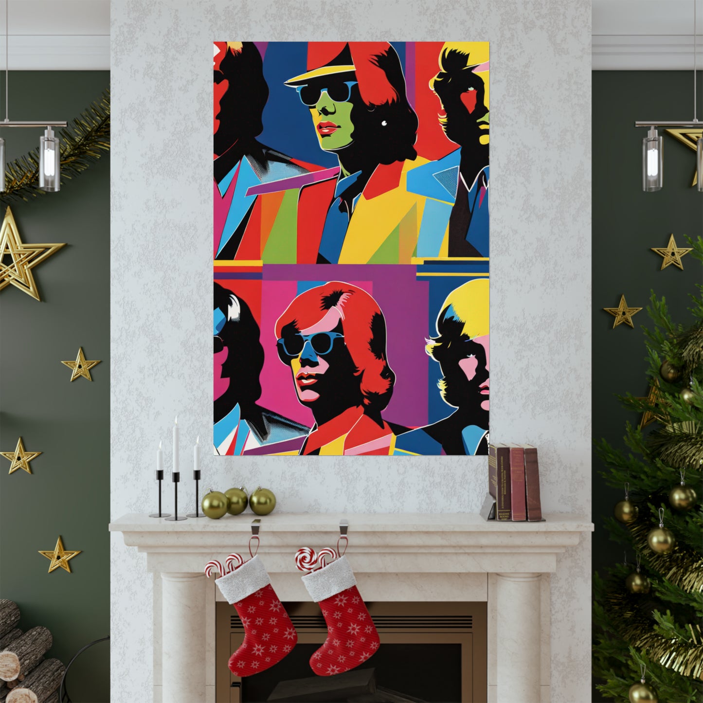 "Andy Warhol-Inspired Justice Poster Prints for Home Decor" by PenPencilArt