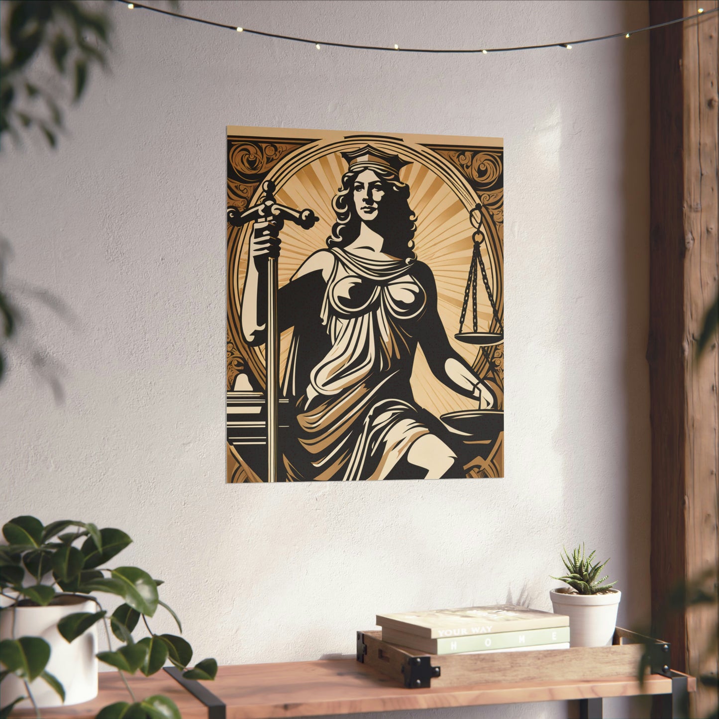 "Striking Justice Art Print Inspired by James Gill" by PenPencilArt