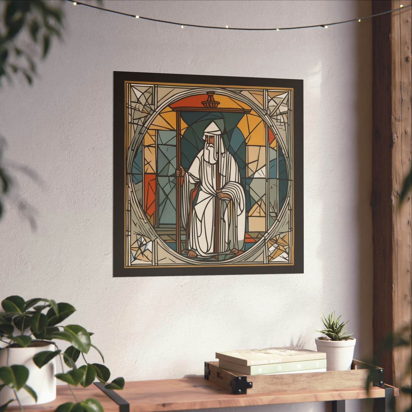 "Picasso-Inspired 'The Hermit' Poster Print" by PenPencilArt