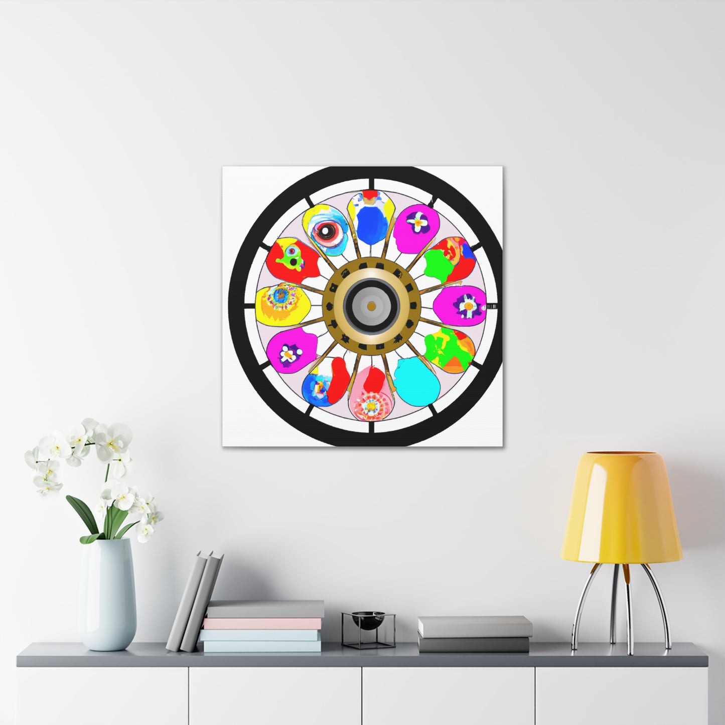 "Fortune-Inspired Takashi Murakami Canvas Prints" by PenPencilArt