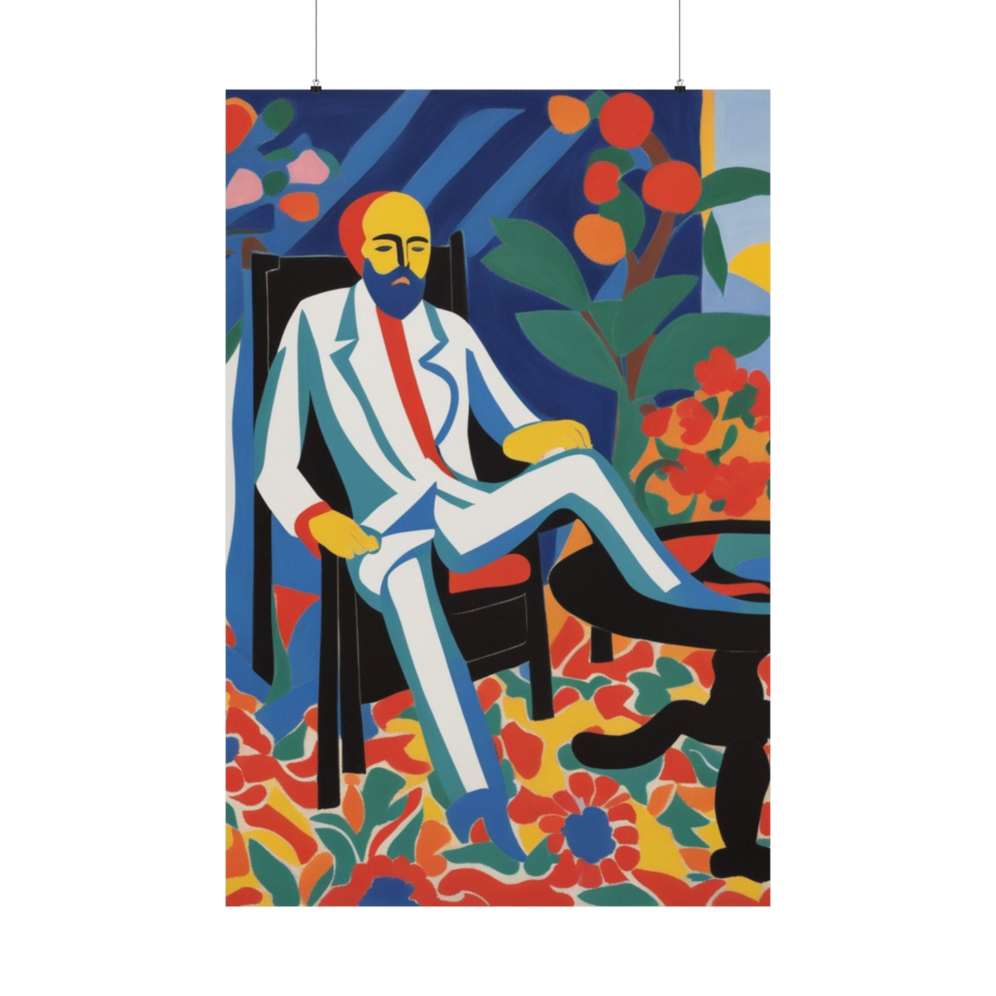 "Henri Matisse-Inspired Death Poster Prints" by PenPencilArt