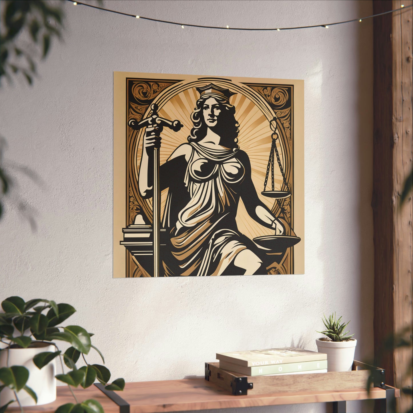 "Striking Justice Art Print Inspired by James Gill" by PenPencilArt