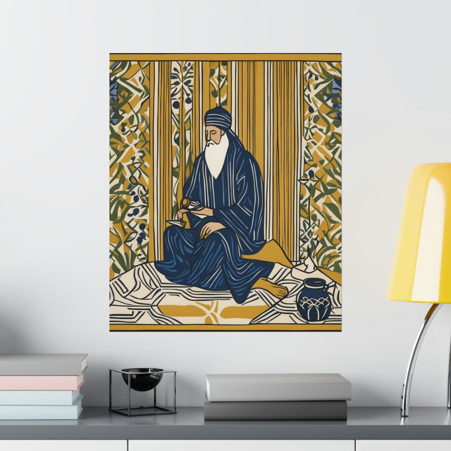 "Matisse-Inspired Hermitin Poster Prints: Bring Home the Master's Artistry." by PenPencilArt