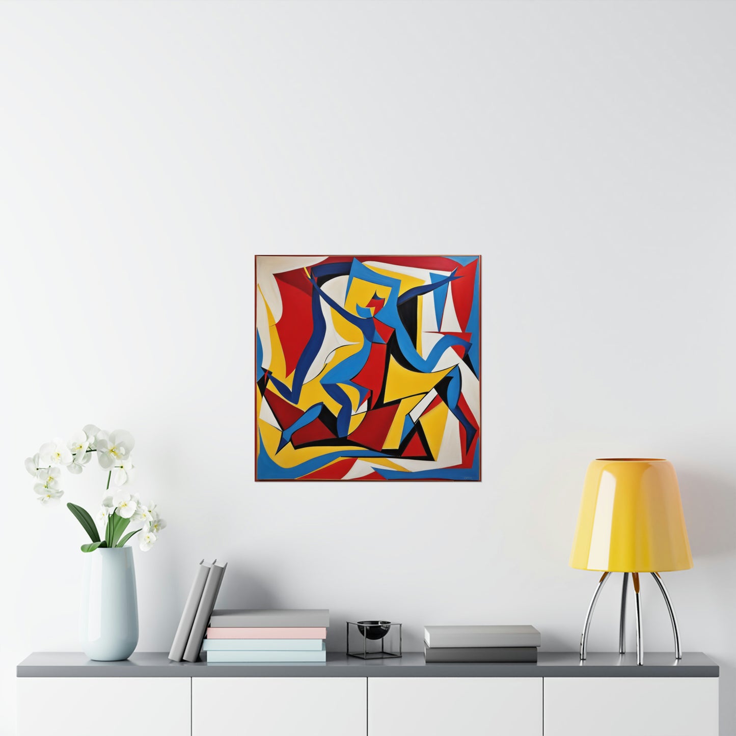 "The Art of Justice: A Willem de Kooning-Inspired Poster Print" by PenPencilArt