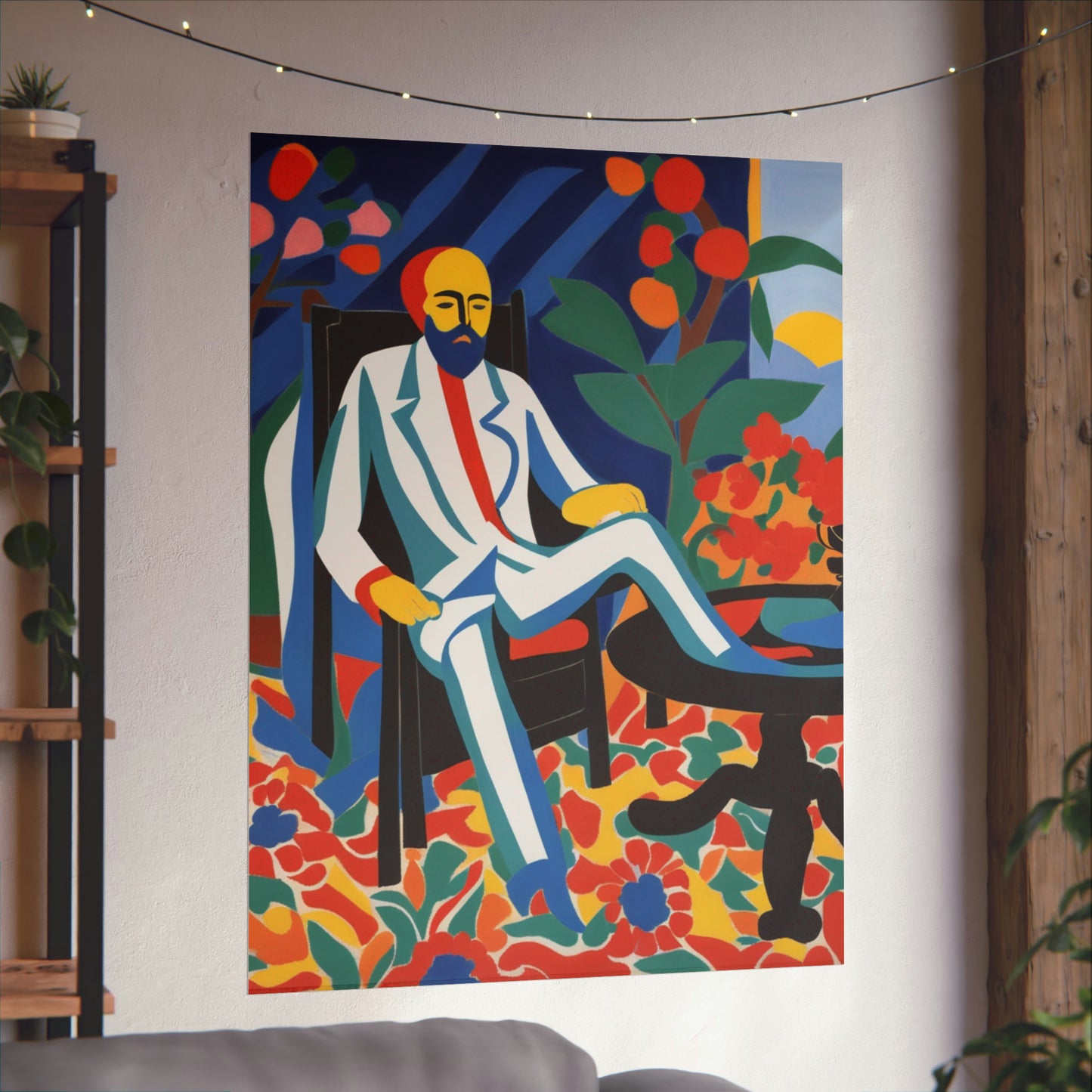 "Henri Matisse-Inspired Death Poster Prints" by PenPencilArt