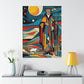 "The Hermit Poster by Wassily Kandinsky - Modern Art Inspired Print" by PenPencilArt