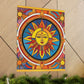 "Vibrant Peter Max-Inspired Sun Art Prints" by PenPencilArt