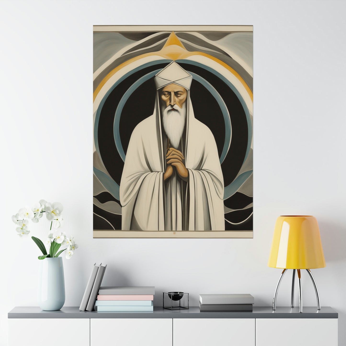 "The Hermit: A Poster Print Inspired by Georgia O'Keeffe" by PenPencilArt