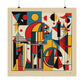 "Abstract Kandinsky-Inspired Justice Poster Print" by PenPencilArt