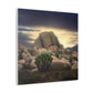 "Desert Landscape Wall Art Inspired by Mel Ramos" by PenPencilArt